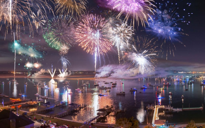 Coastal Holiday Happenings in Wilmington: NC Flotilla, Enchanted Airlie and Zambelli Fireworks