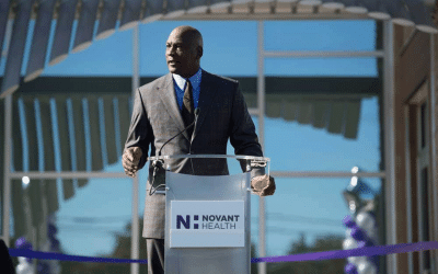 Michael Jordan Supports Healthcare in His Hometown
